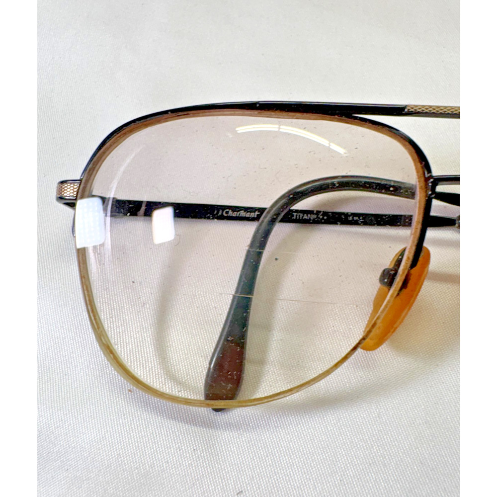 Charmant 4017 Titanium Eyeglass Frames Aviator Gl… - image 5